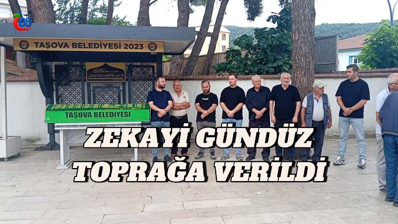 ZEKAYİ GÜNDÜZ TOPRAĞA VERİLDİ